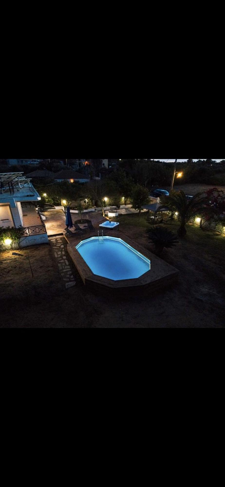 Villa Elena With Jacuzzi Kastro-Kyllini Екстер'єр фото